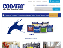 Tablet Screenshot of coo-var.co.uk